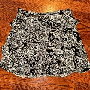 INC ruffle tiered skirt - size L